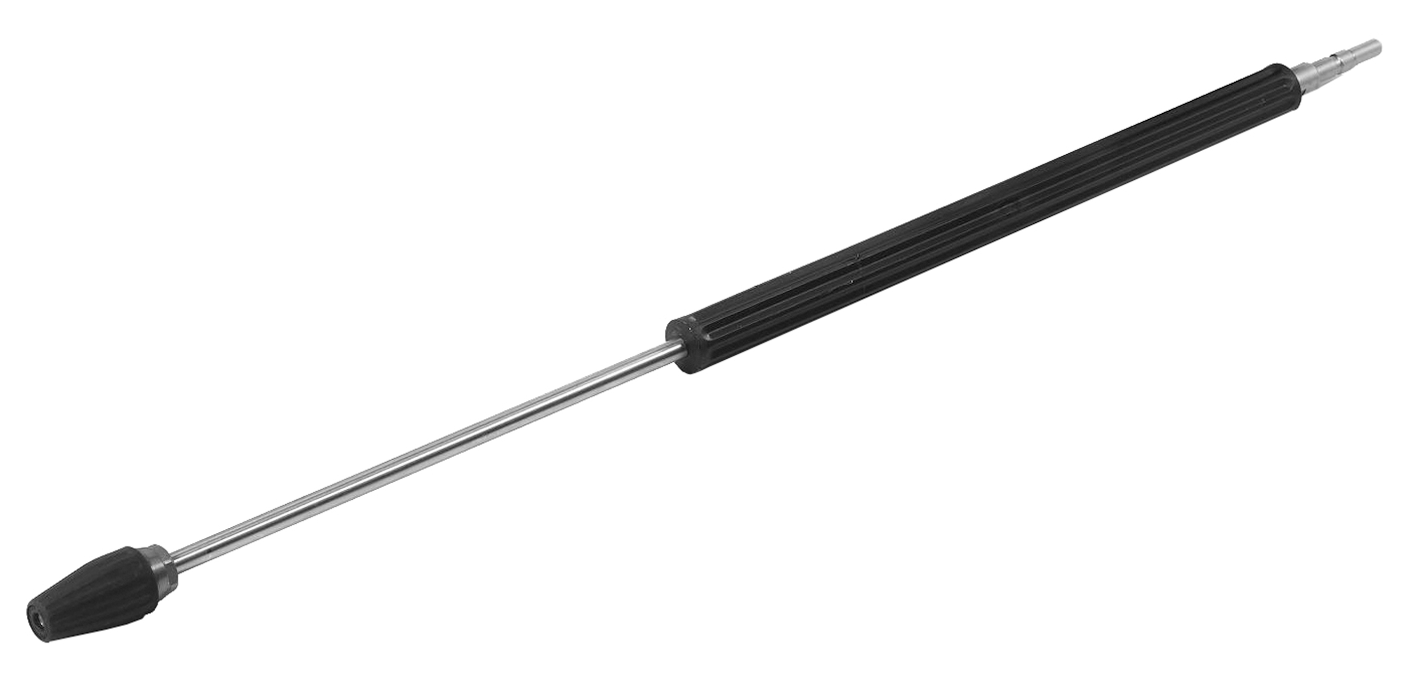 Lancia con ugello rotante Inox + attacco rapido